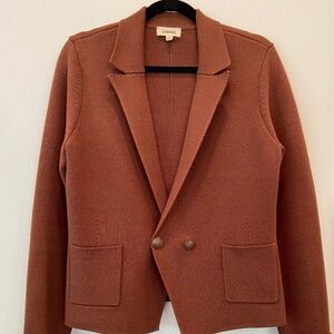 l'agence Sophia knit blazer